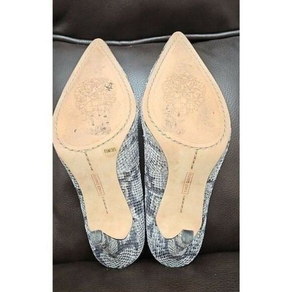 Vince Camuto KAIN Snakeskin Print High Heels Shoes Women's Size 8.5 - Picture 7 of 8